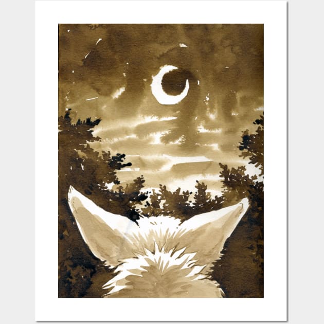 Run, Wolf, Run Wall Art by LobitoWorks